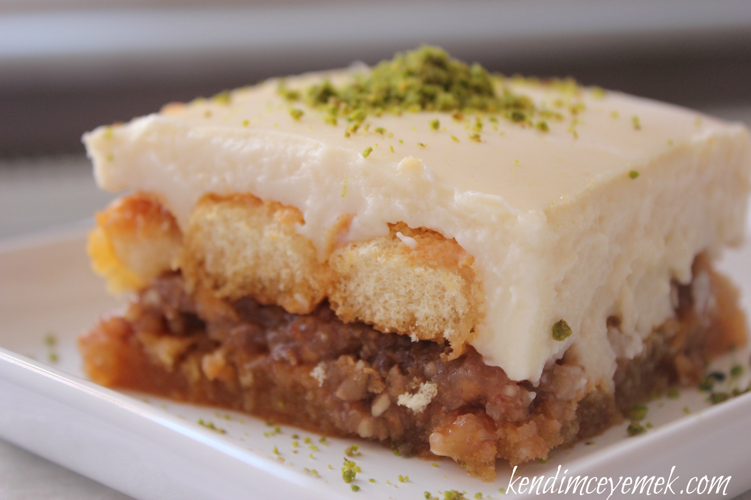 Kestane Püreli Kedi Dili Tatlısı