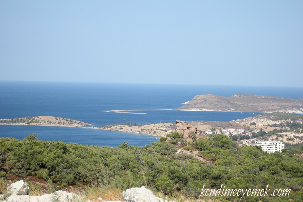 Kuşbakışı Foça Orak Adası