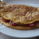 Sosisli Kaşarlı Omlet